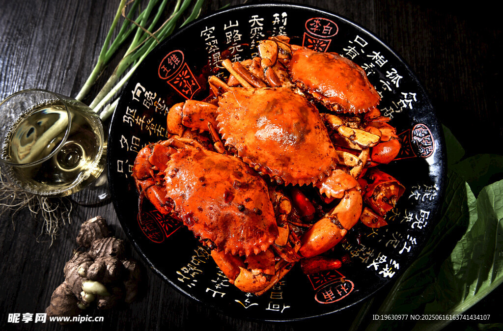 香辣美味大闸蟹