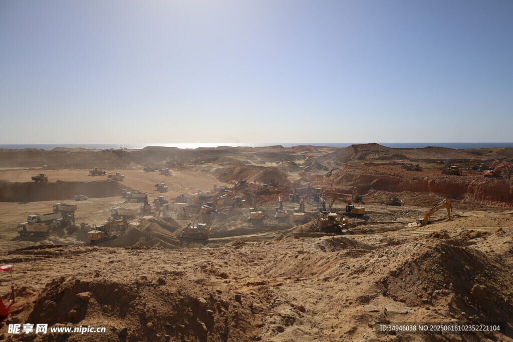 沙漠中的建筑景观