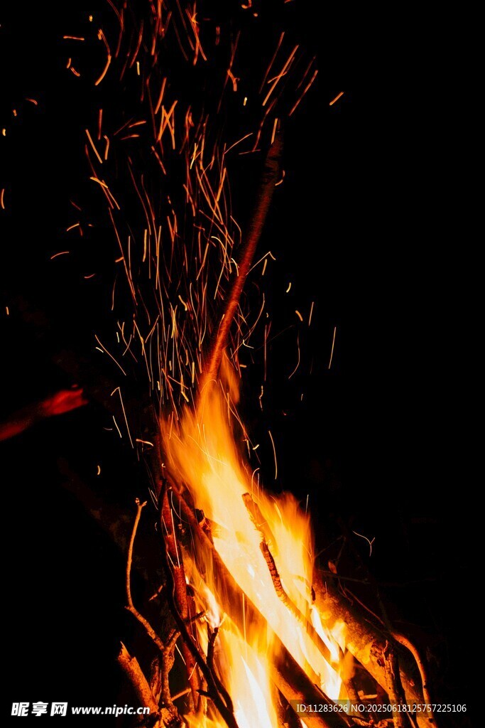 燃烧的火焰
