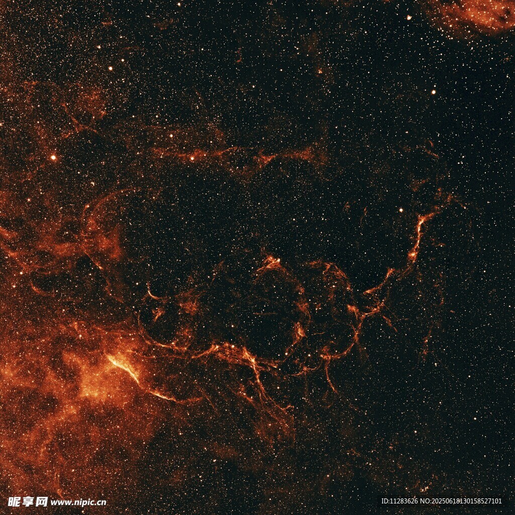 绚丽宇宙星云景象