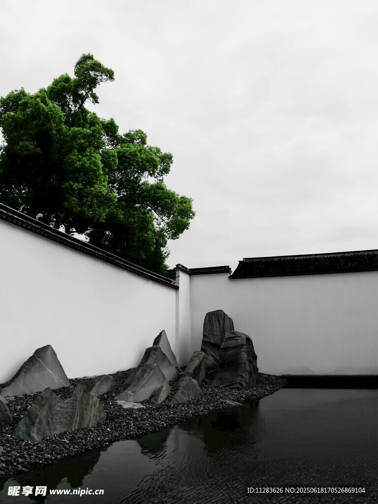 中式园林景观中的独特景致