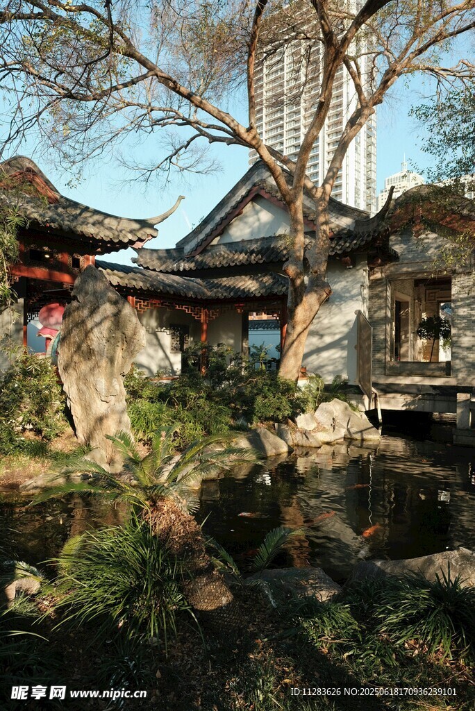 日式庭院景观
