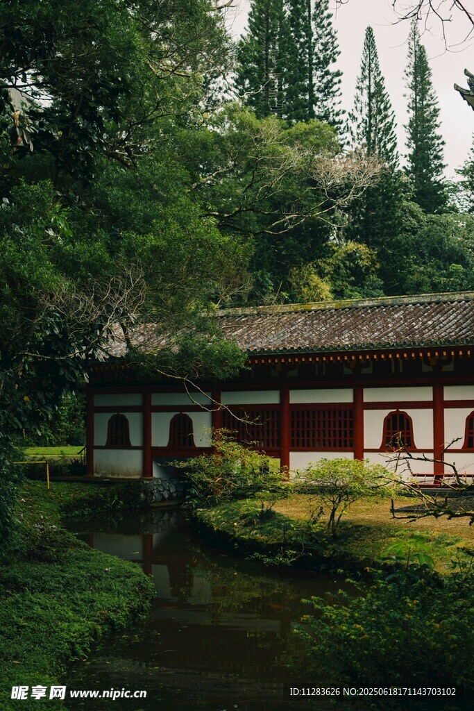 中式园林小屋