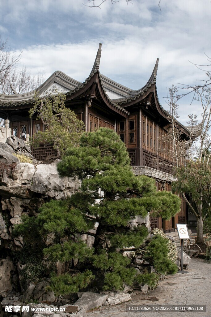 中式古典庭院景观