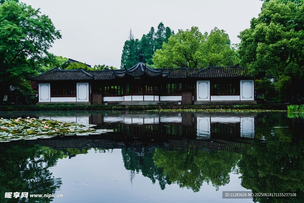 中式园林水景静谧之美