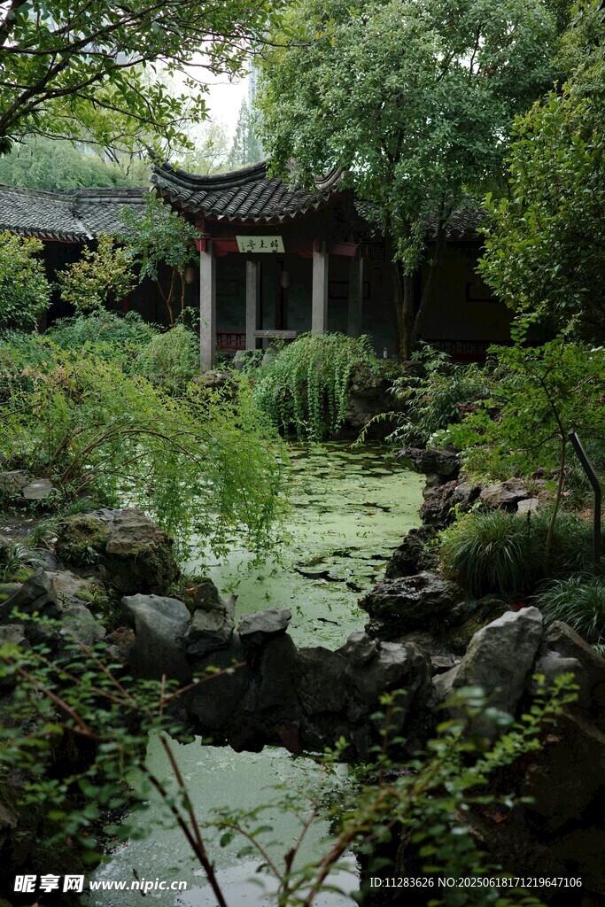 中式园林清幽景致
