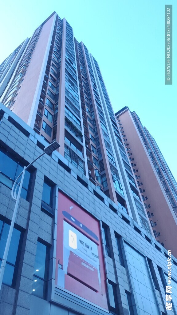 现代高层商业建筑外观