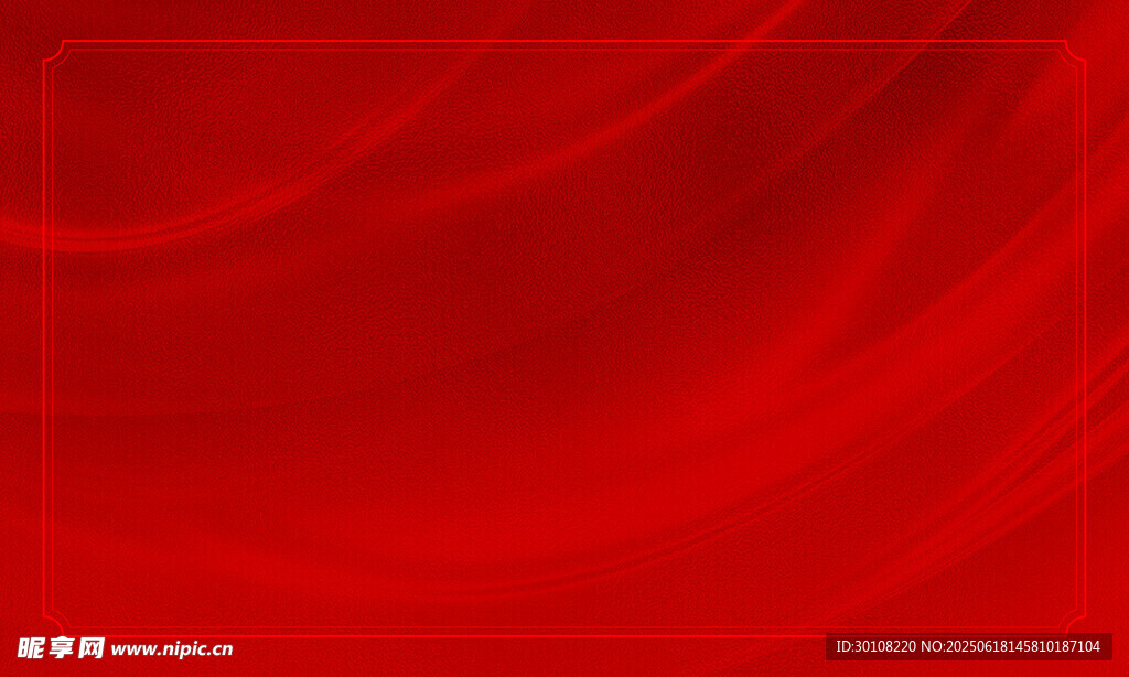 红色背景