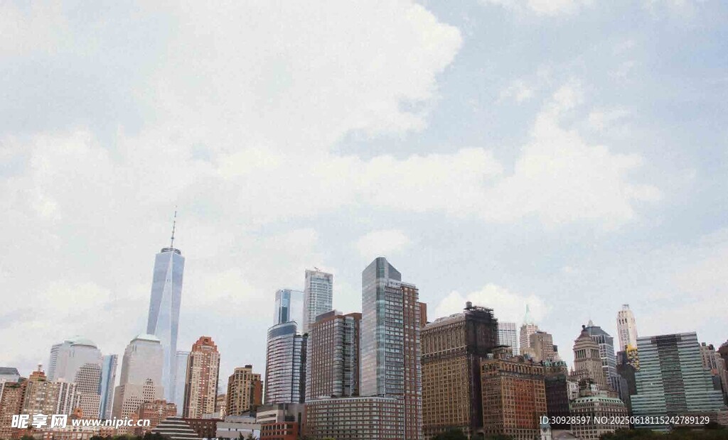 繁华都市天际线