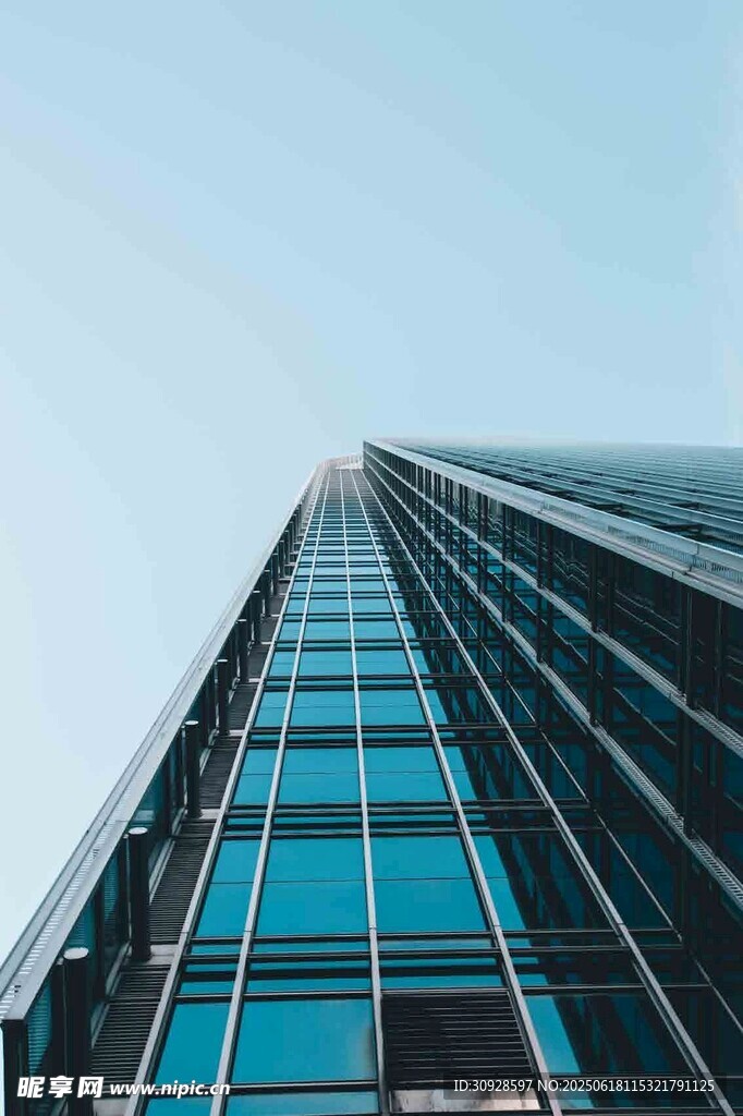 摩天大楼仰视视角外观