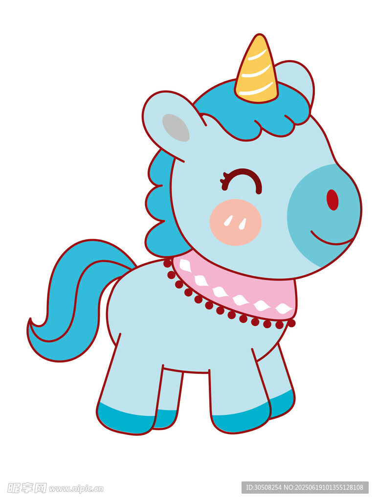 可爱小马宝宝卡通形象