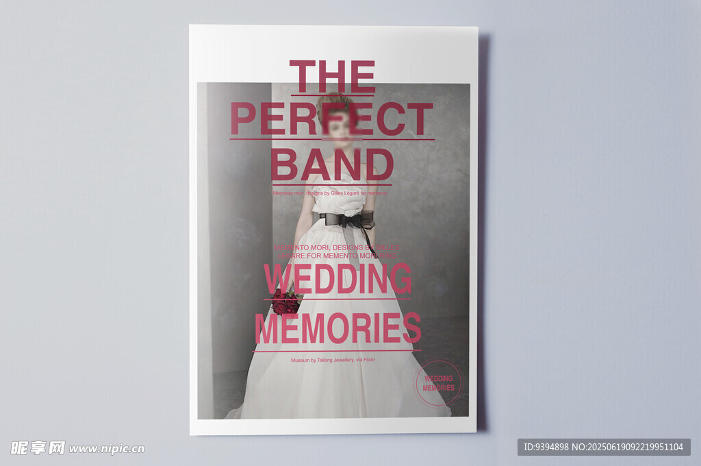 作品集画册封面设计样机