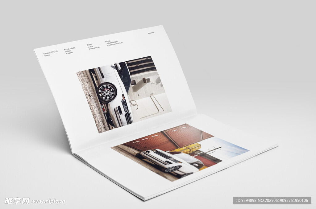 画册作品集展示样机