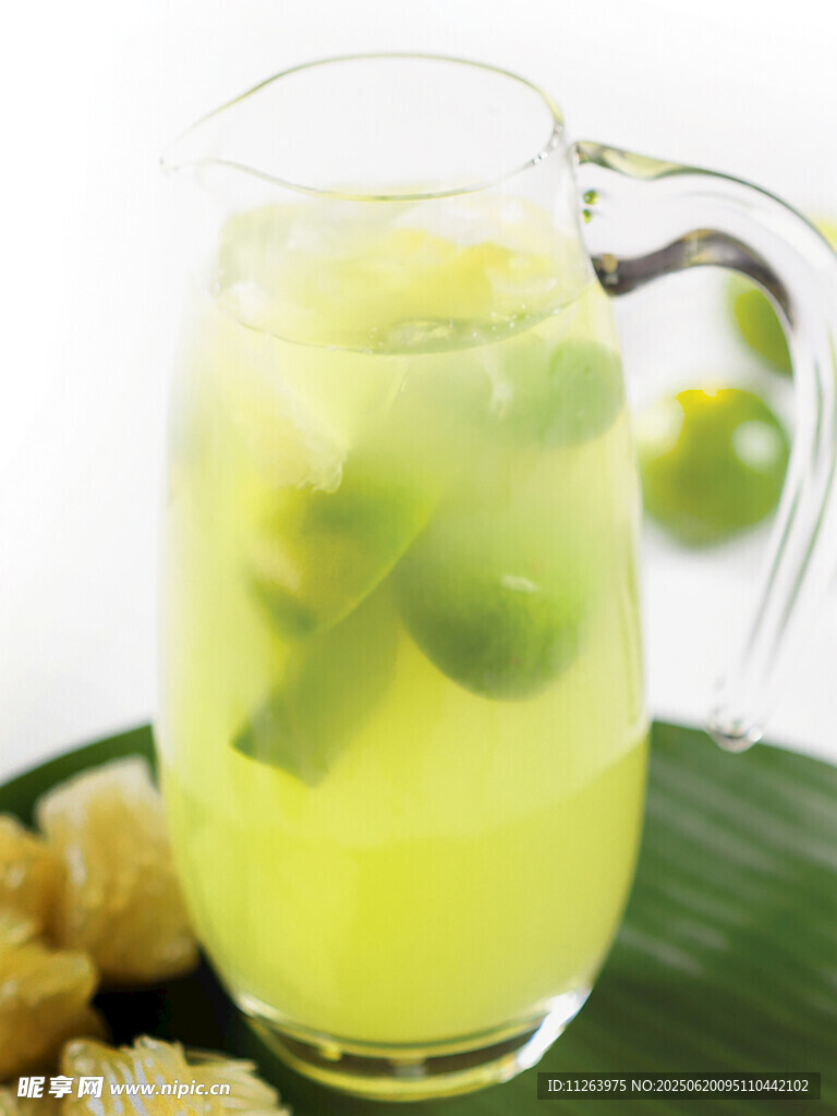 青柠汁 清爽夏日饮品
