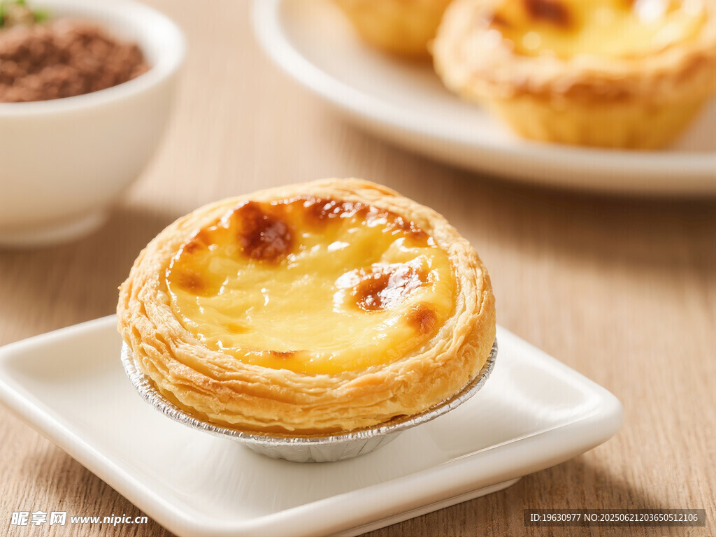 美味诱人的葡式蛋挞