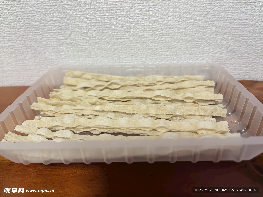 盒装条状面食