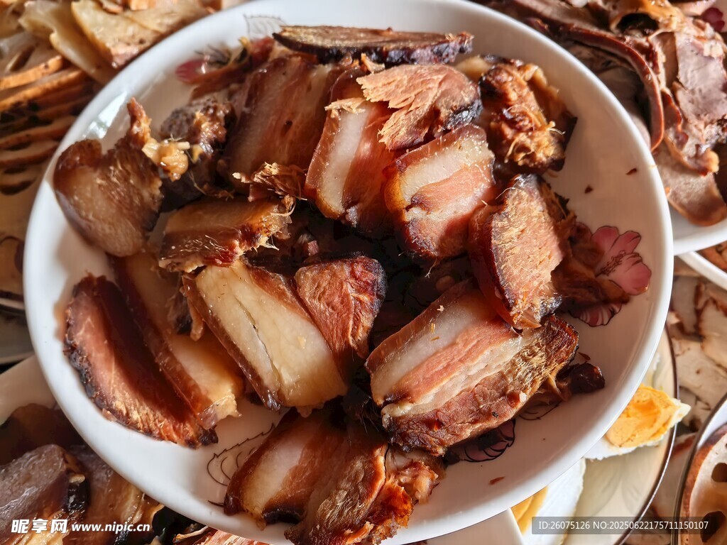 美味切片腊肉