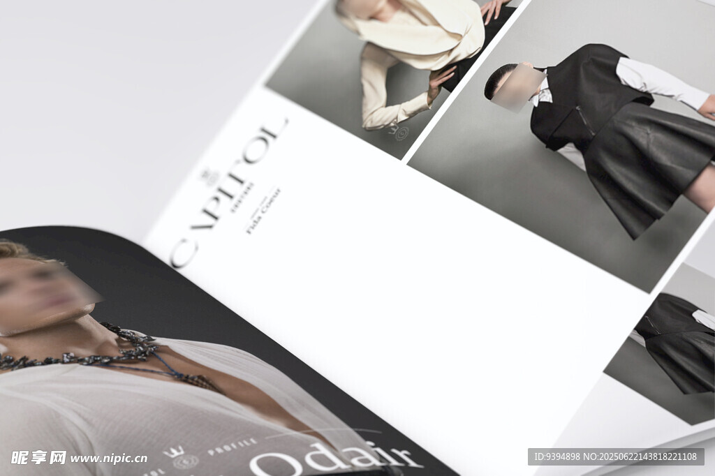 画册内页设计展示样机智贴图素材