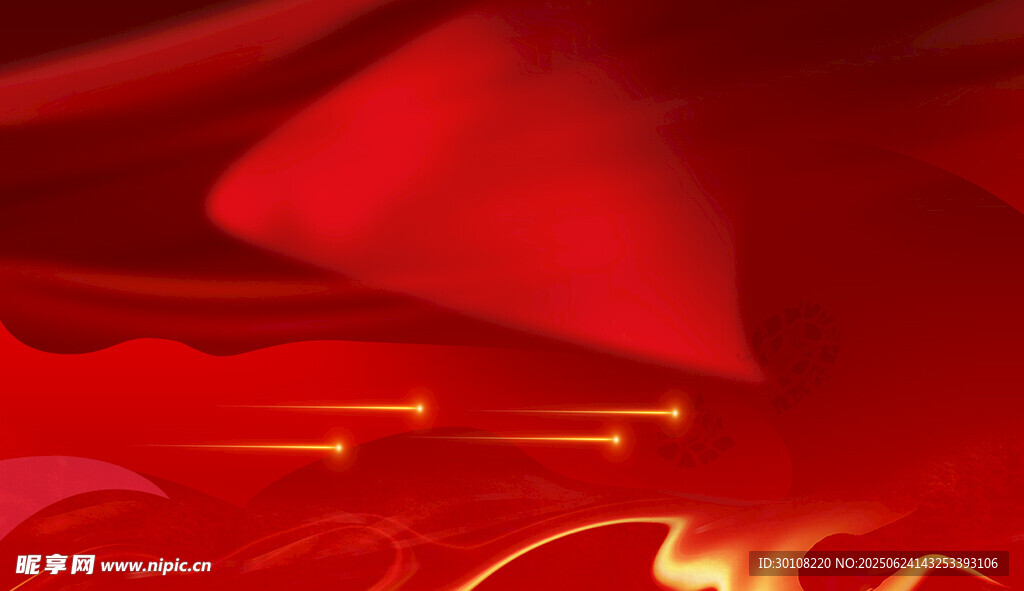 红色背景