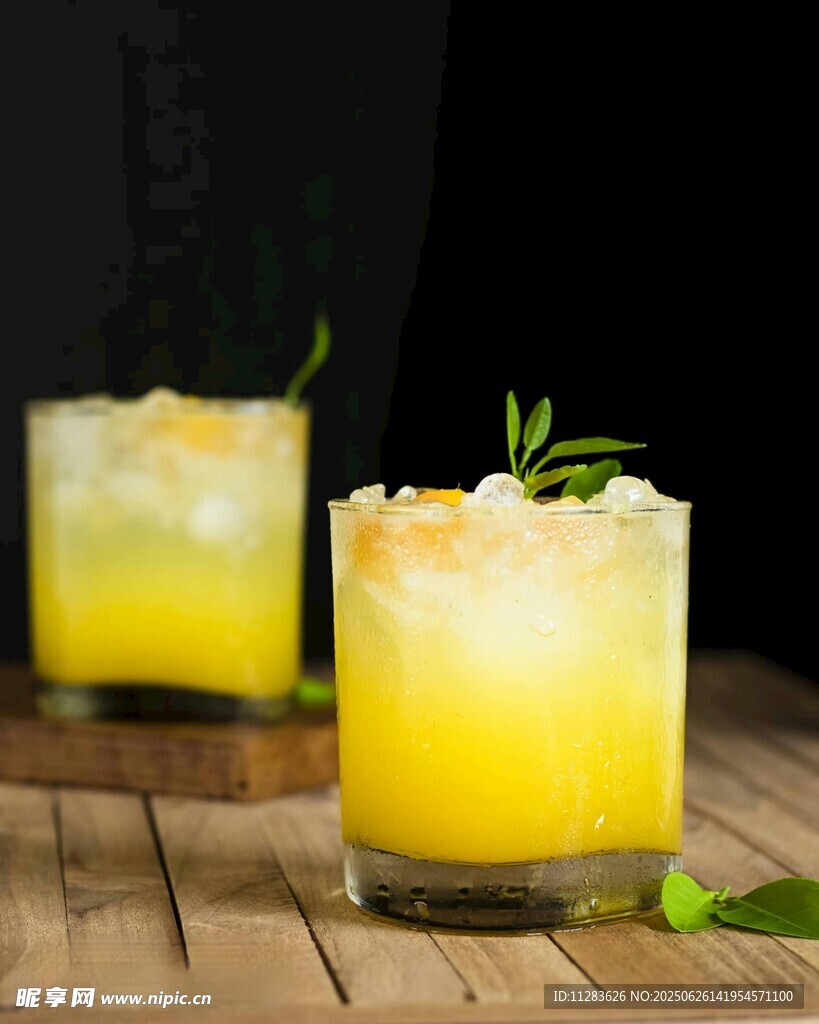 清新柠檬鸡尾酒