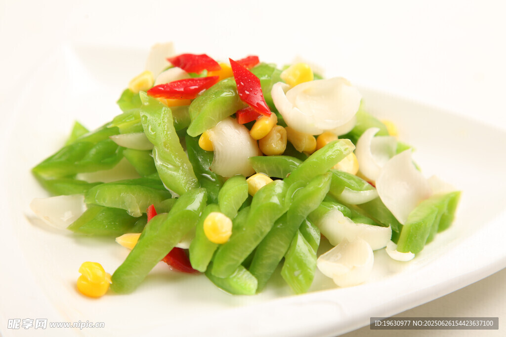 中餐凉瓜拌百合