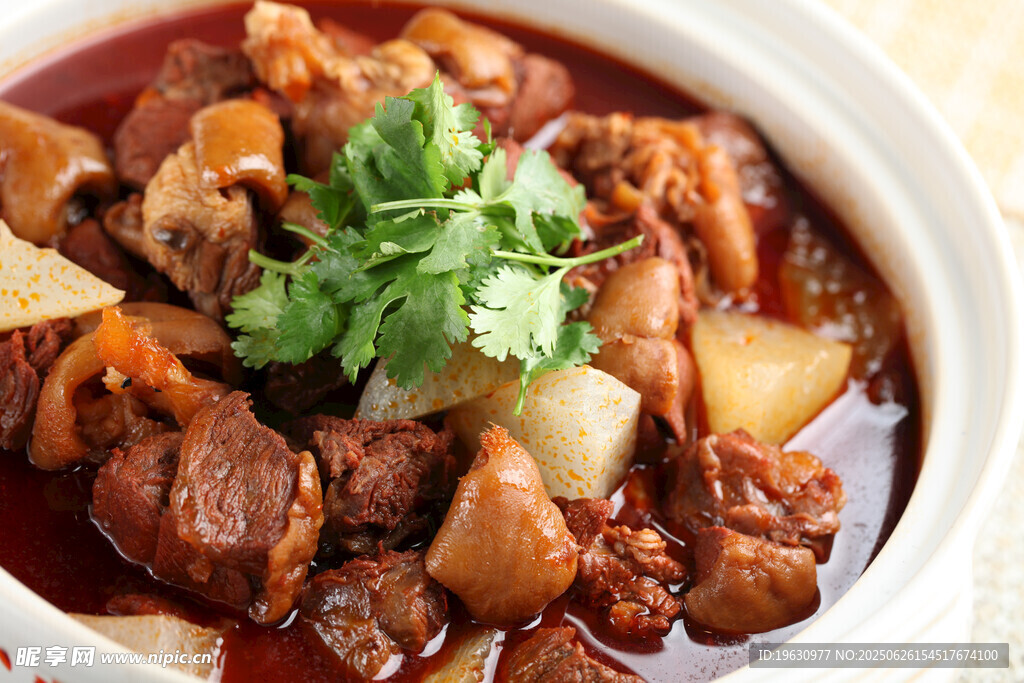 美味红烧鸡块炖菜