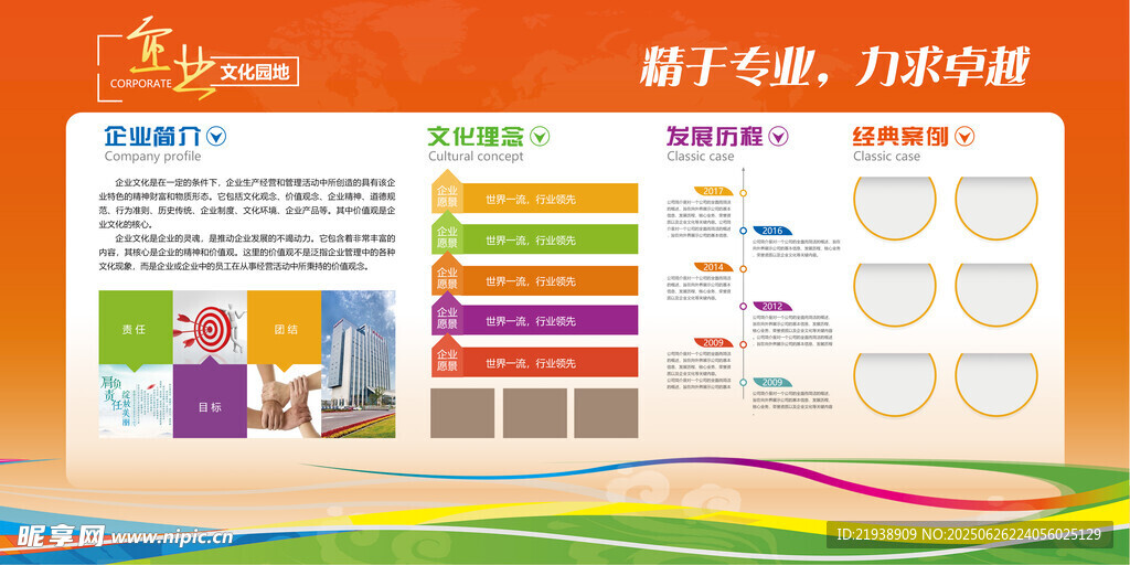 企业文化展板
