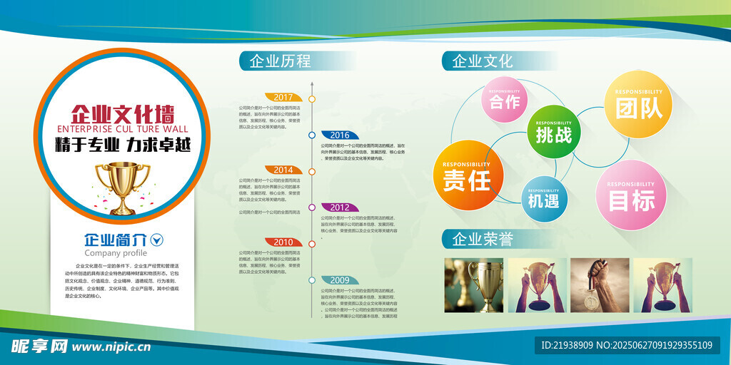企业文化展板