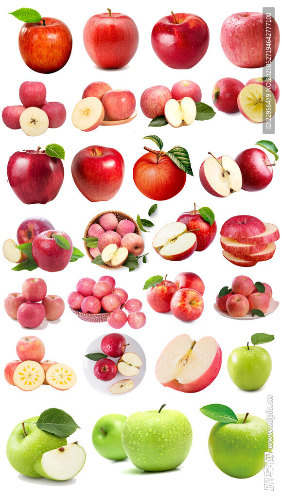多样苹果素材集合