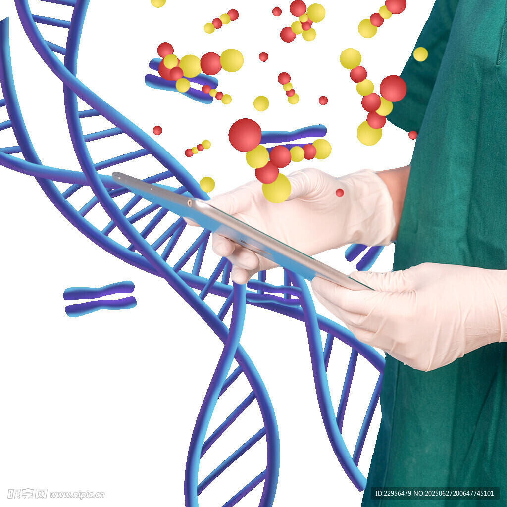 科研人员操作DNA相关实验