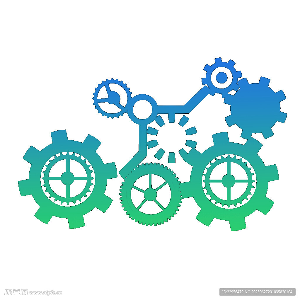 齿轮联动图标设计