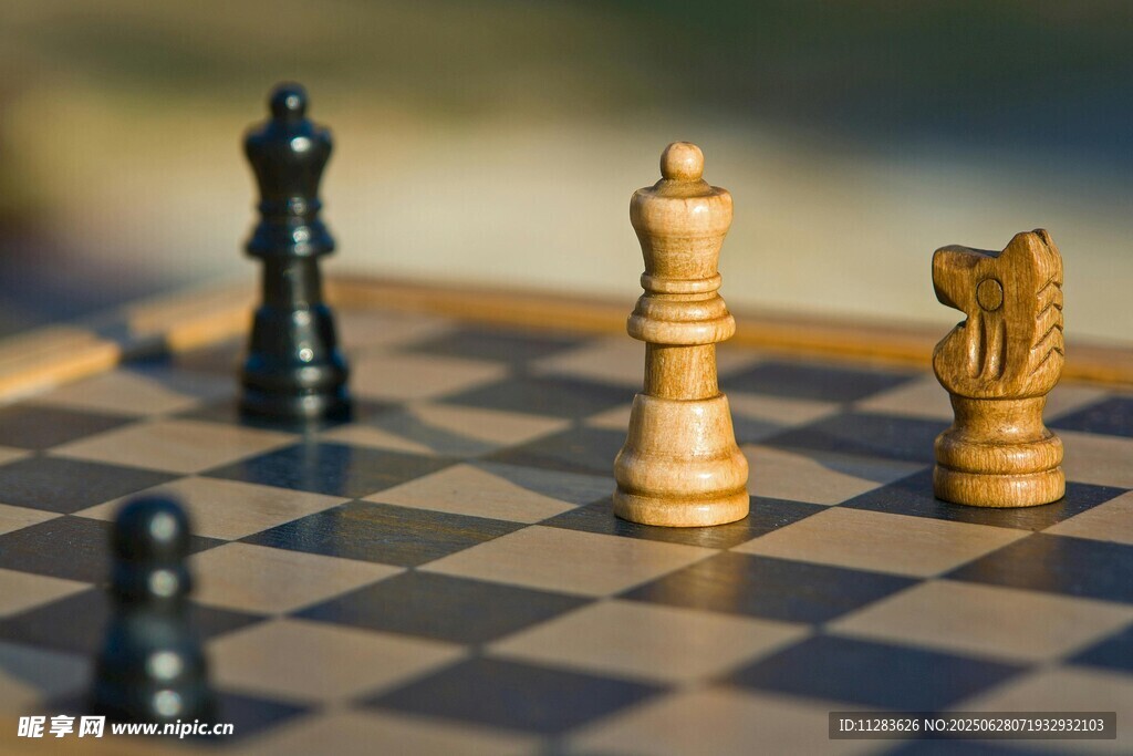 棋盘上的国际象棋对决