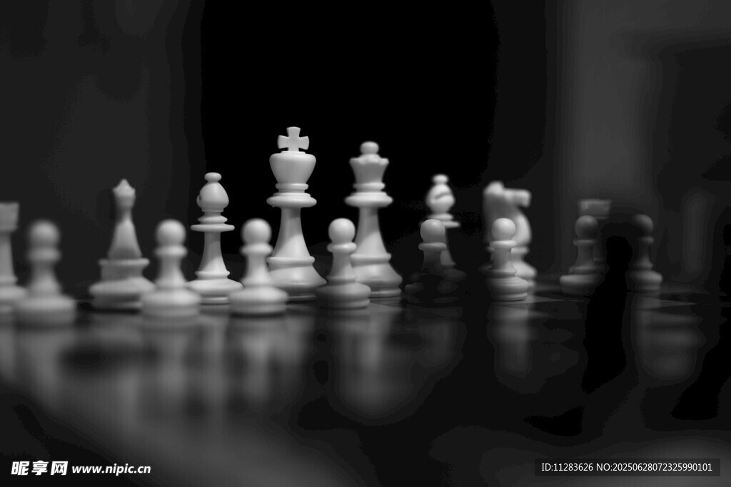 黑白棋局上的棋子阵列