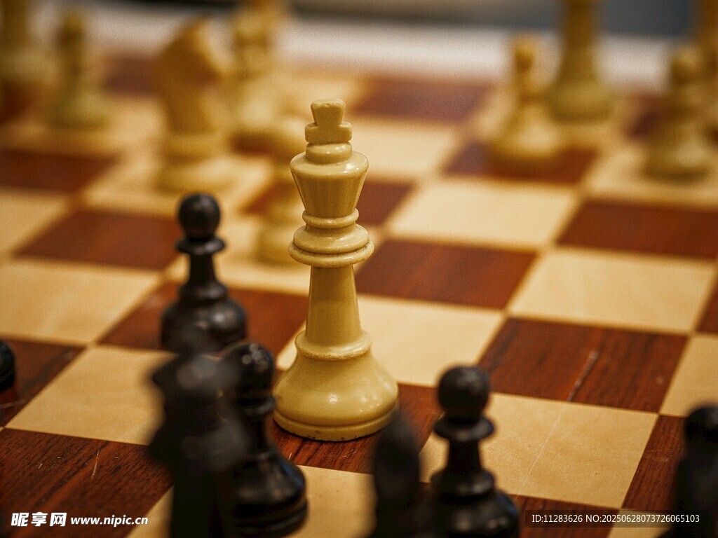棋盘上的国际象棋对决