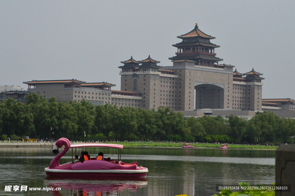 湖水风景  