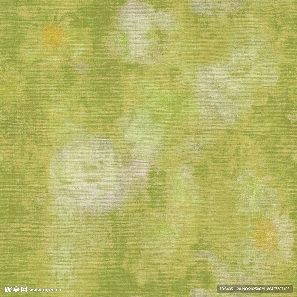 淡绿色花卉抽象纹理背景