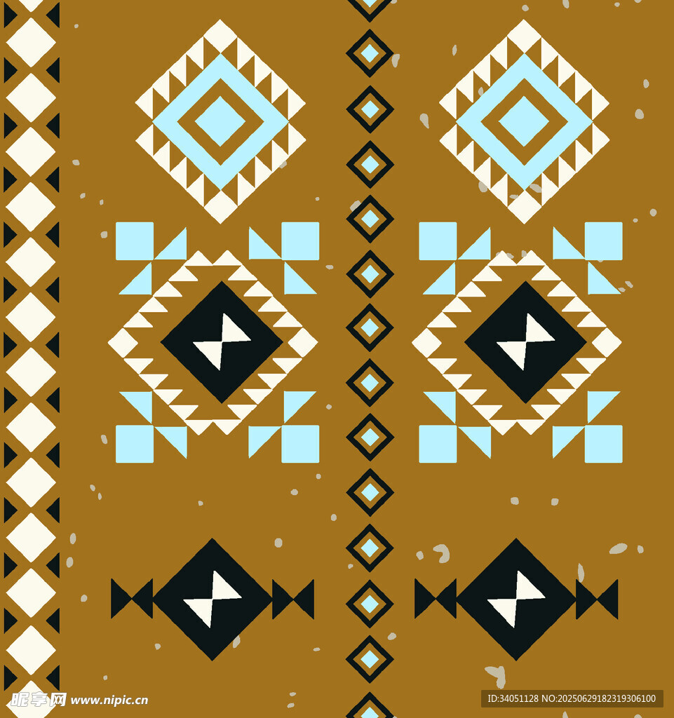 几何图案民族风装饰元素