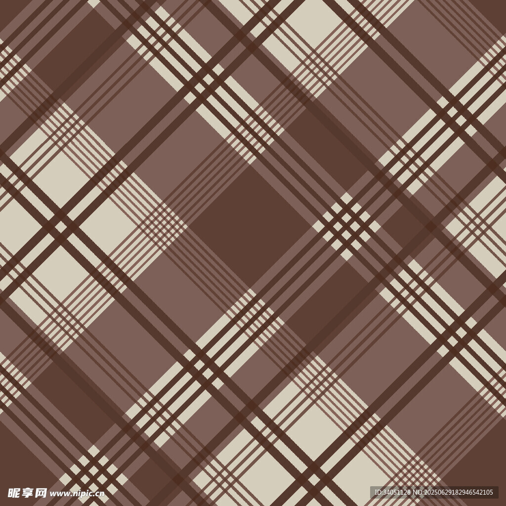 棕色格子纹理图案
