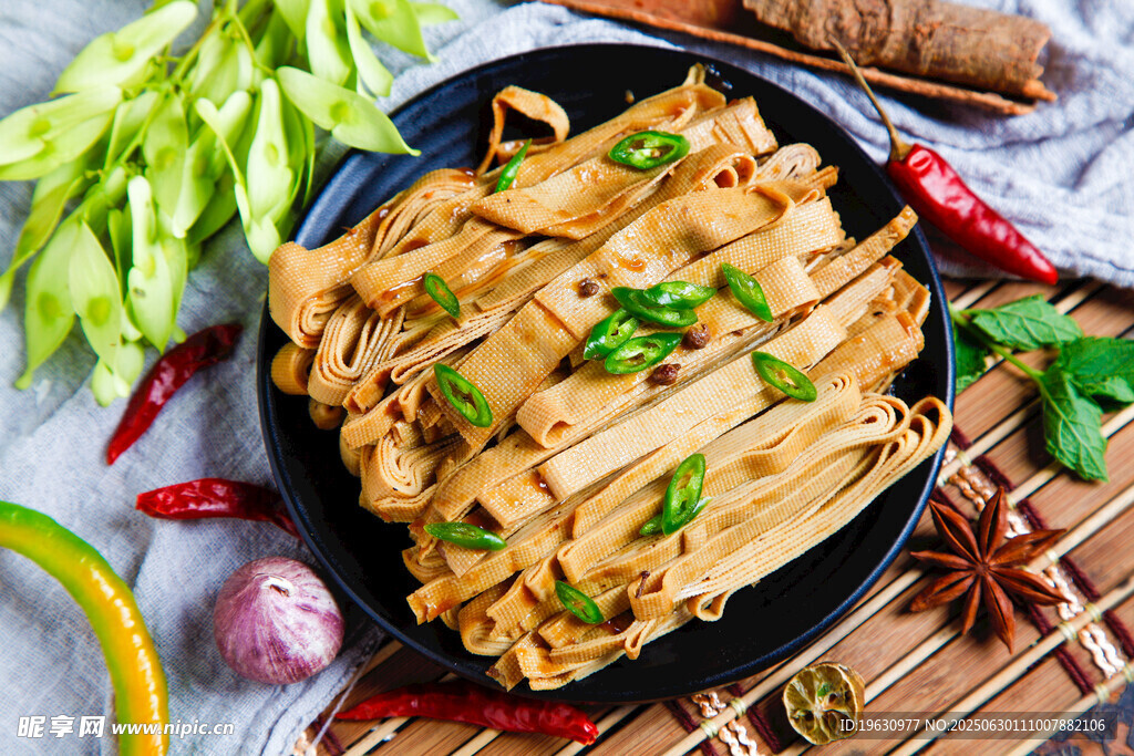 美味凉拌腐竹