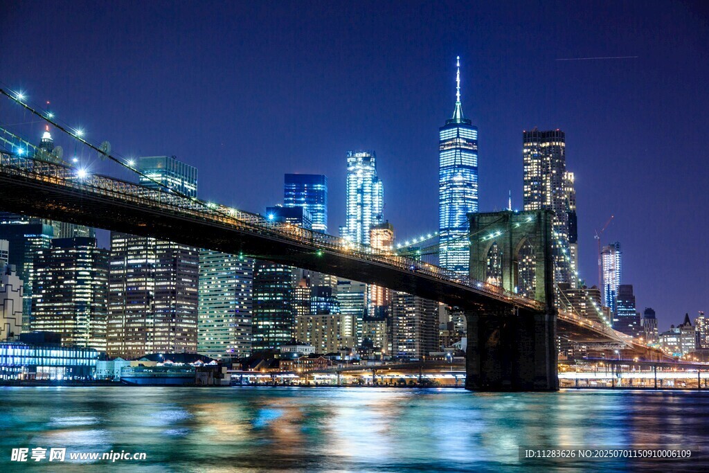 大桥夜景