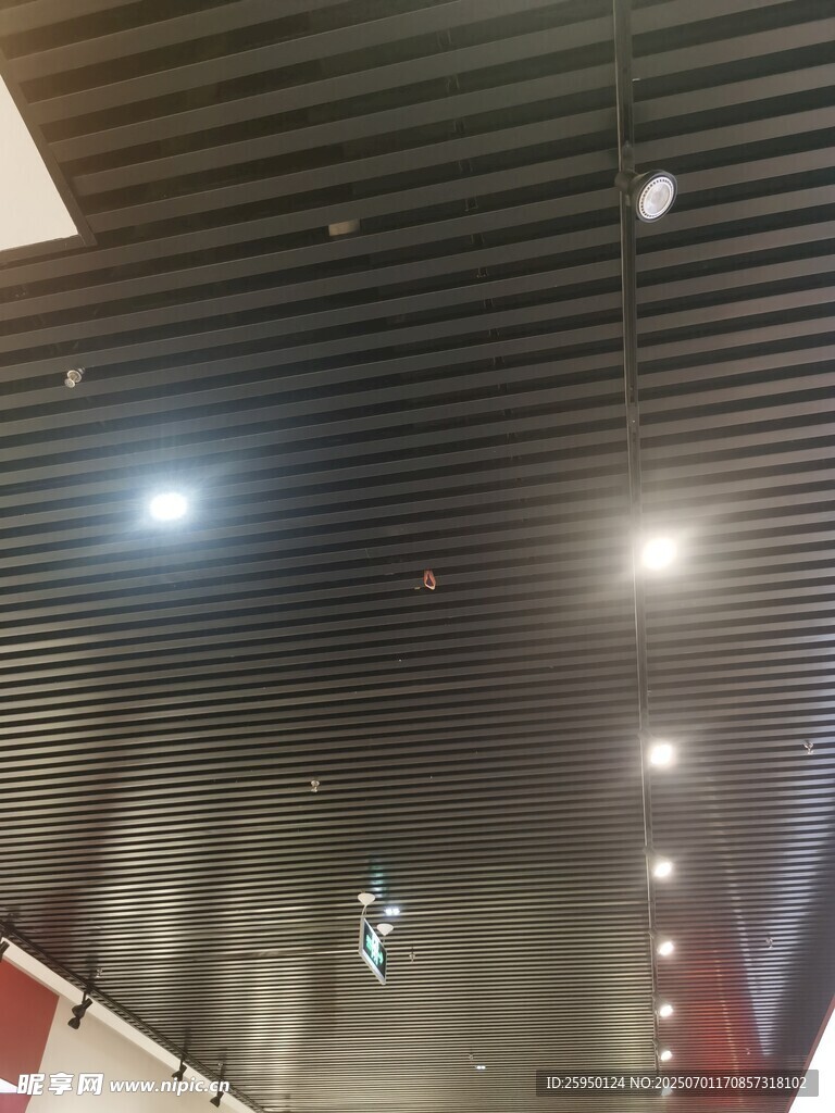 室内天花板及照明场景