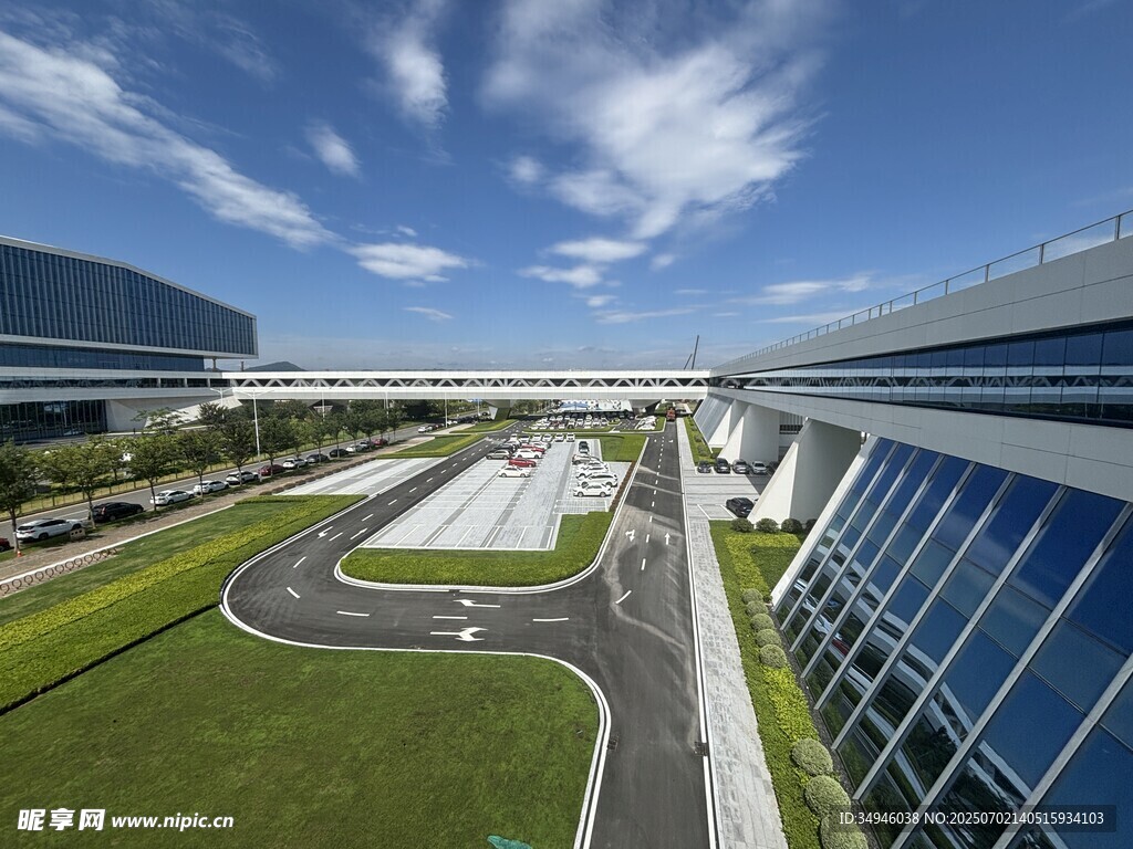 现代科技园区景观