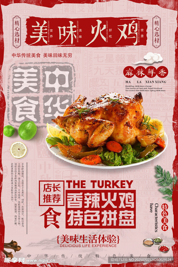 火鸡海报