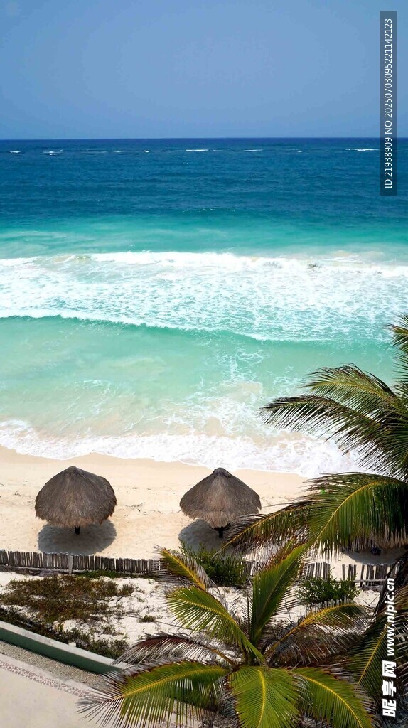 热带海滨度假美景