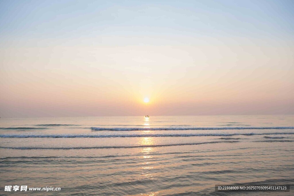 海边日出美景