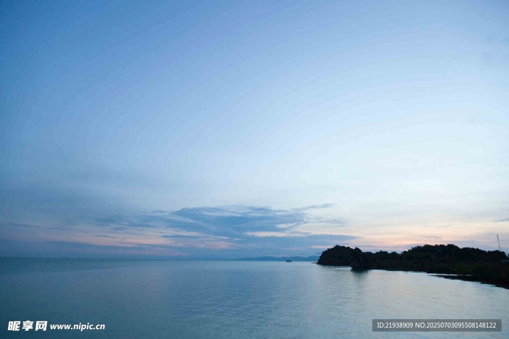 海边黄昏美景