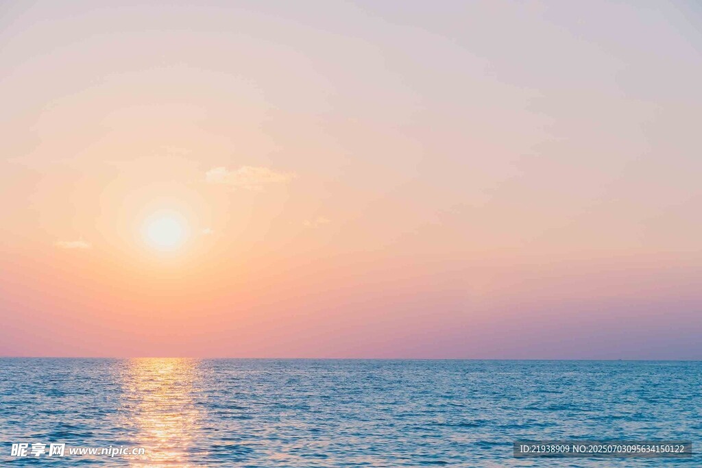 海上日出美景