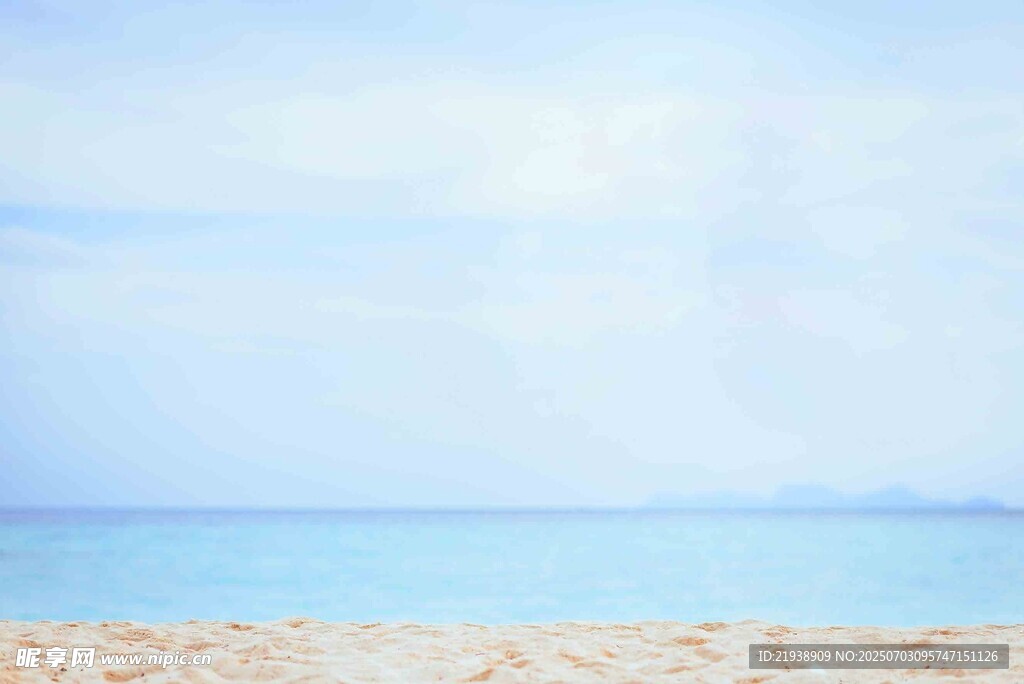 蓝天碧海美景