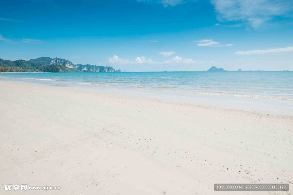 美丽沙滩海景