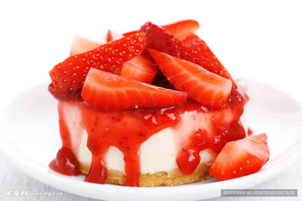 草莓芝士蛋糕